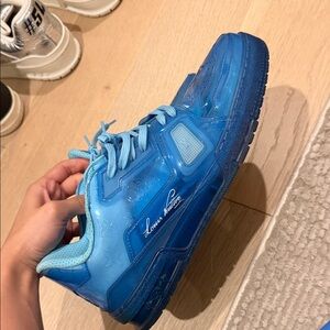 Louis Vuitton Translucent Blue Sneakers